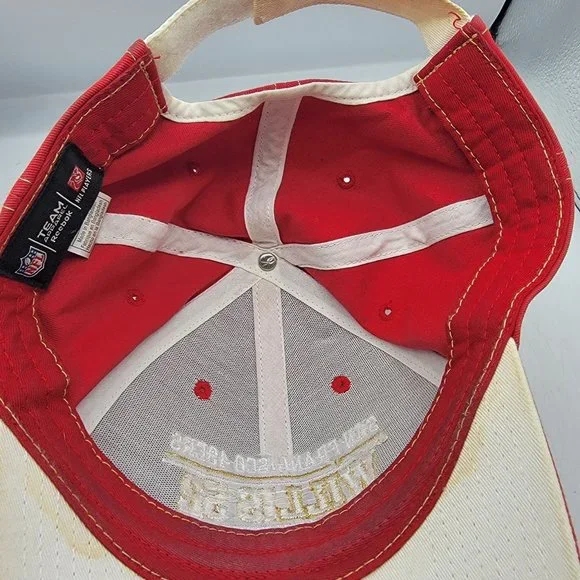 Reebok San Francisco 49ers Willis 52 Red Hat Cap Adjustable Casual Football